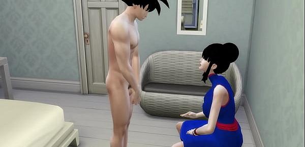  Dragon Ball Porn Milk Hermosa Esposa Castiga a su Hijo porque es un Pervertido que le Gusta Follarse a su Mama por el Culo todos los Dias Hentai